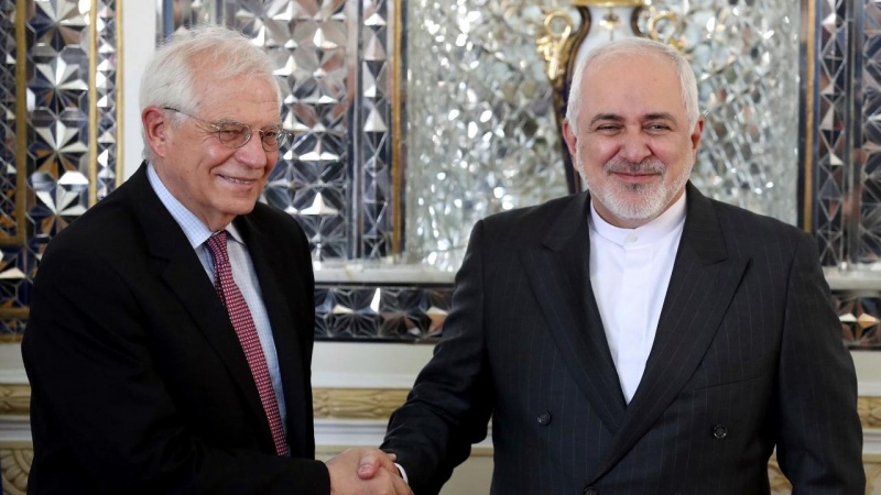 イラン外相がEU代表に警告、「米現政権による前政権時代の制裁の手段としての継続は容認できない」