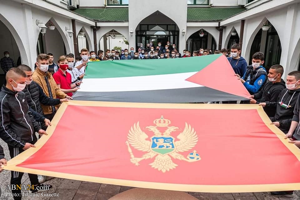 Photos: Montenegrin citizens gathered to provide support to Palestinians "From the River to the Sea, Palestine will be Free"