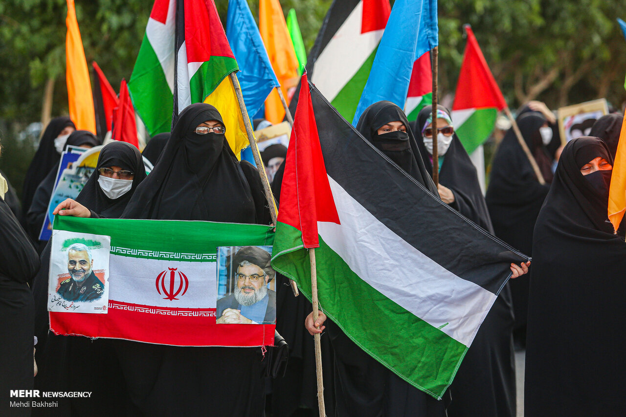 ایران سمیت دنیا کے کئی ممالک میں فلسطینیوں کی کامیابی کا جشن منایا جا رہا ہے