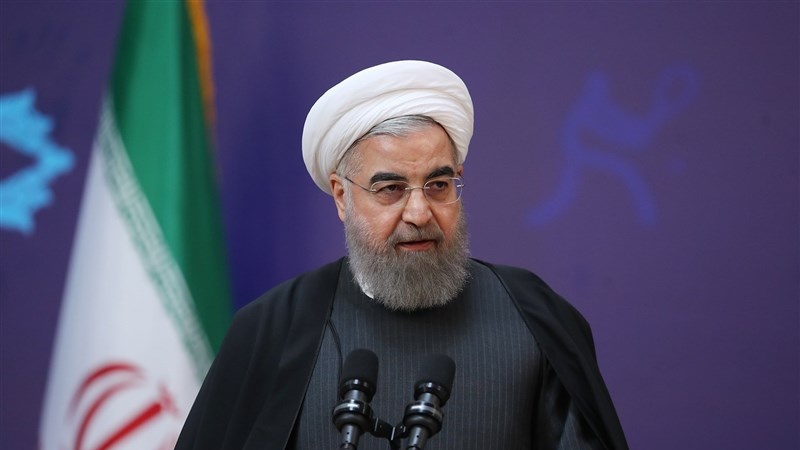 روحانی : گەلی ئێران لە شەڕی ئابووری دا سەرکەوتن