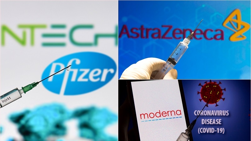 Vaccini Pfizer e AstraZeneca molto efficaci per il ceppo india ma solo con due dosi