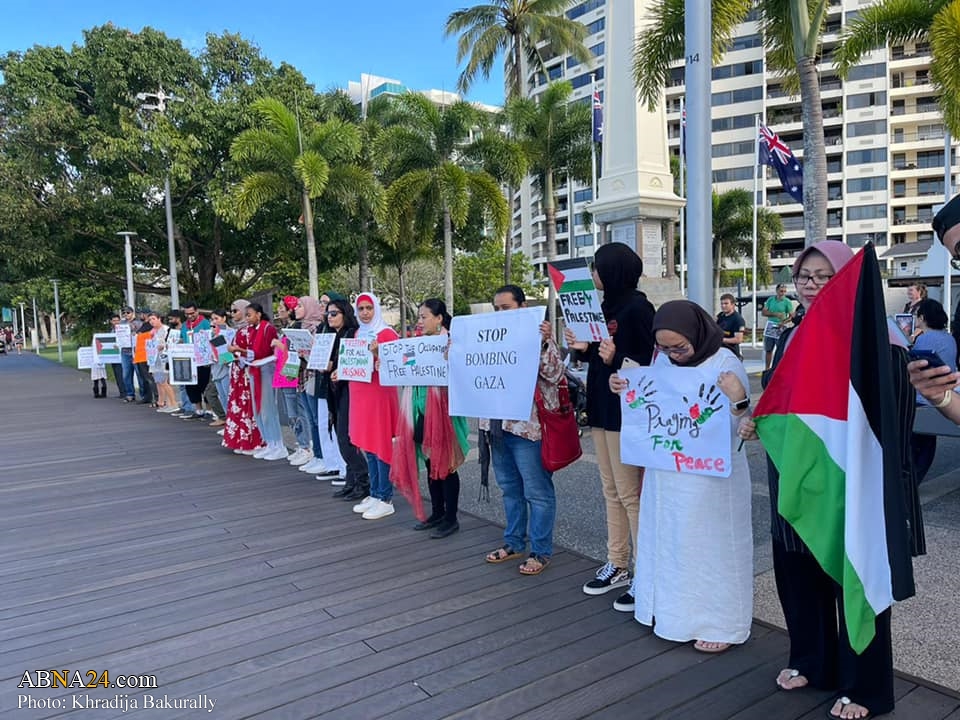 Photos: Solidarity with Palestine from Cairns, Australia 