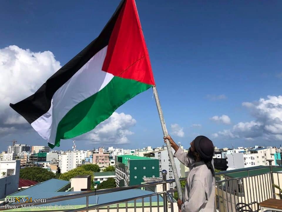 تقرير مصور / المسلمون في المالديف يتضامنون مع الشعب الفلسطيني