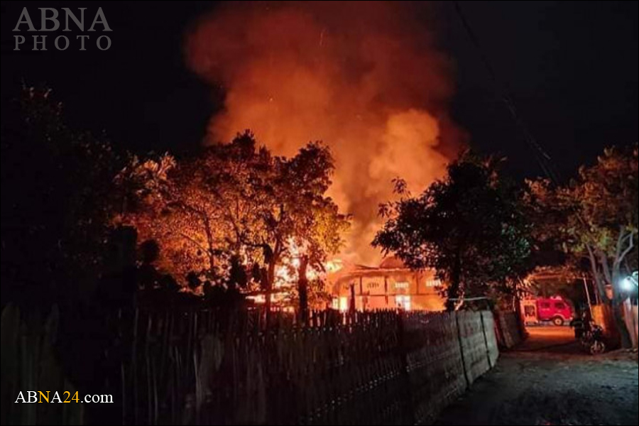  ျမစ္ႀကီးနား တြင္ ရပ္ကြက္ အုပ္ခ်ဳပ္ ေရးမႉး ႐ုံး မီးေလာင္