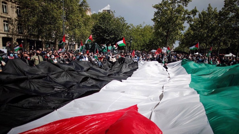 La manifestation anti-Israël en France