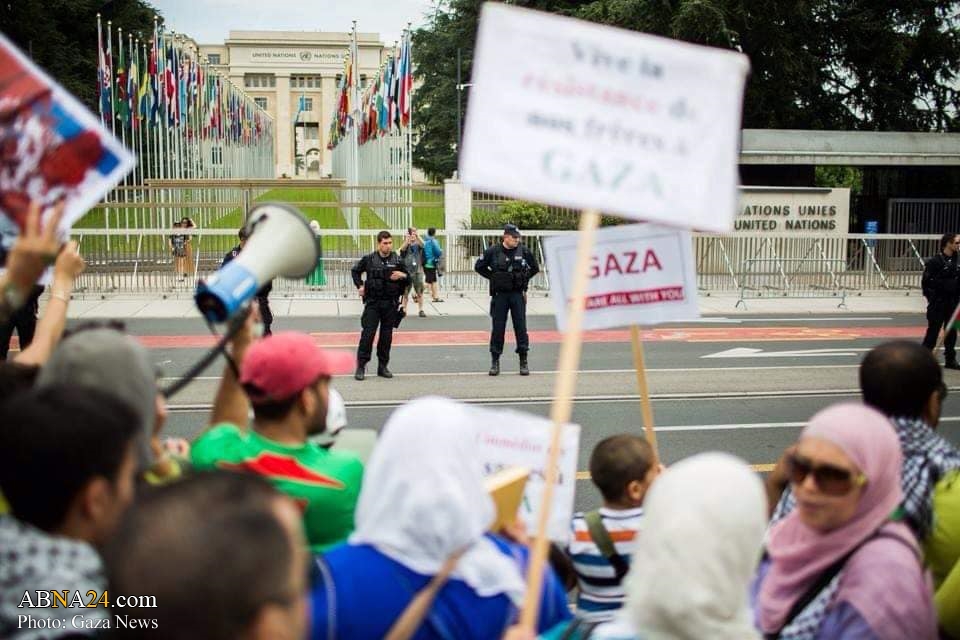 Photos: Solidarity with Palestine in Lausanne, Switzerland 