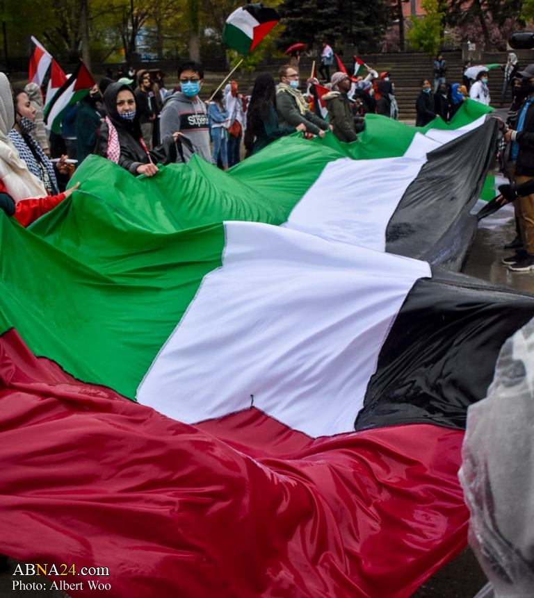 Photos: Solidarity with Palestine in Calgary, Canada