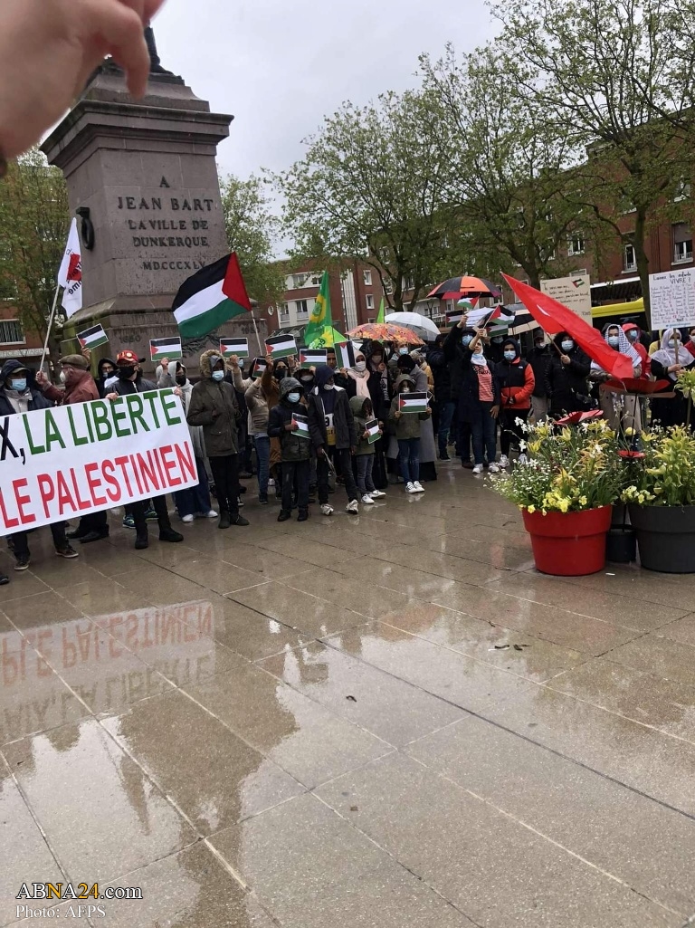 Photos: Solidarité avec la Palestine à Dunkerque, France