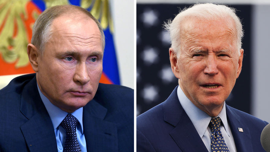 Президент России Владимир Путин и президент США Джо Байден встретятся в Женеве 16 июня