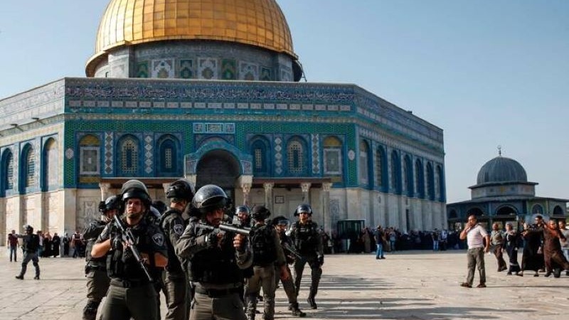 イスラエルが聖地アクサーモスクへの攻撃を継続、抵抗組織側が警告