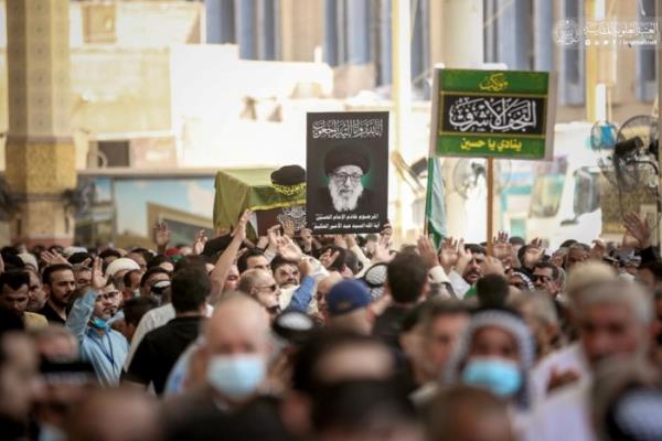 Funeral held for Prayer Leader of Kufa Mosque (+Photos)