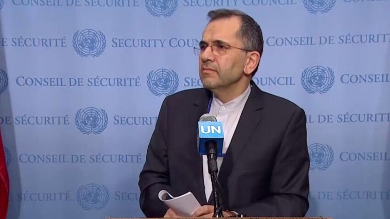 イラン国連大使、「シリアでのテロリスト支援は停止されるべき」