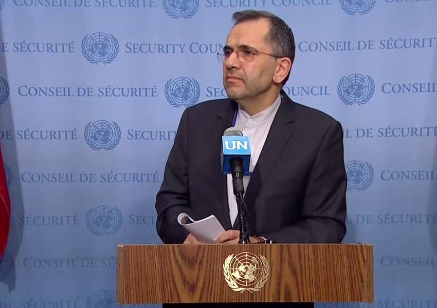 Iran's UN envoy urges end to support for terrorists in Syria