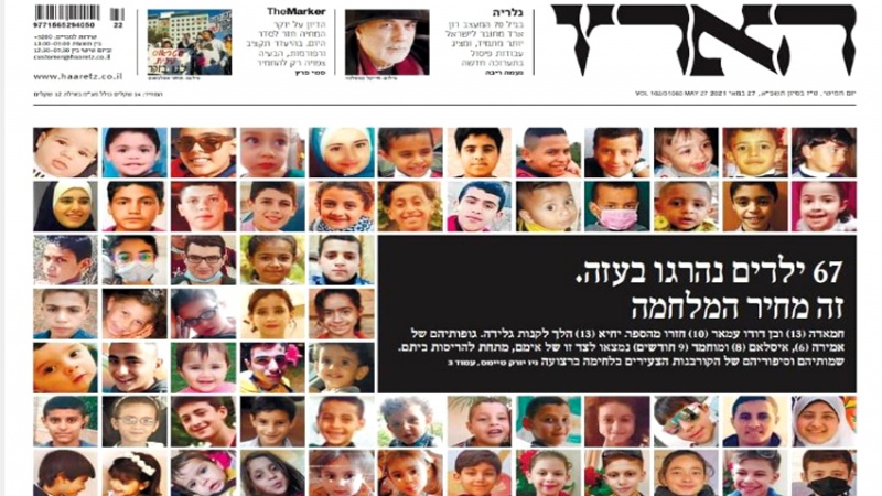 Haaretz Akui Rudal Israel Bunuh 67 Anak Palestina