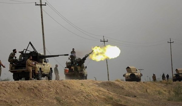 جريحان من الحشد الشعبي بتعرض داعشي التكفيري في ديالى