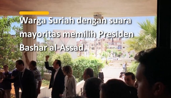 Assad Menang, Rakyat Suriah Gembira