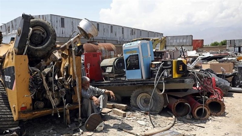 ABD imha ettiği üsleri teslim ediyor