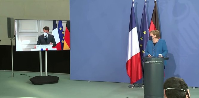 仏大統領と独首相が米のスパイ行為に反応、「米の釈明を待つ」