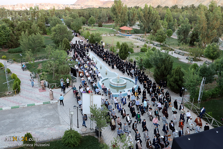 تقرير مصور / مراسم تأبين شهداء افغانستان بجامعة "مفيد" قم  