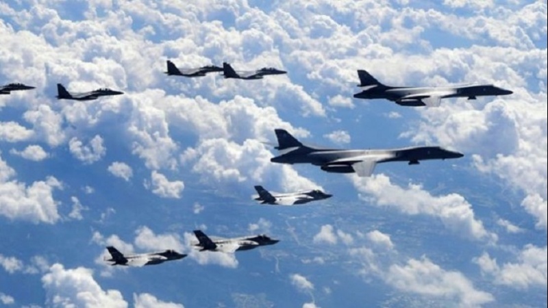 北朝鮮が、韓米日の空軍演習に関し韓国を非難