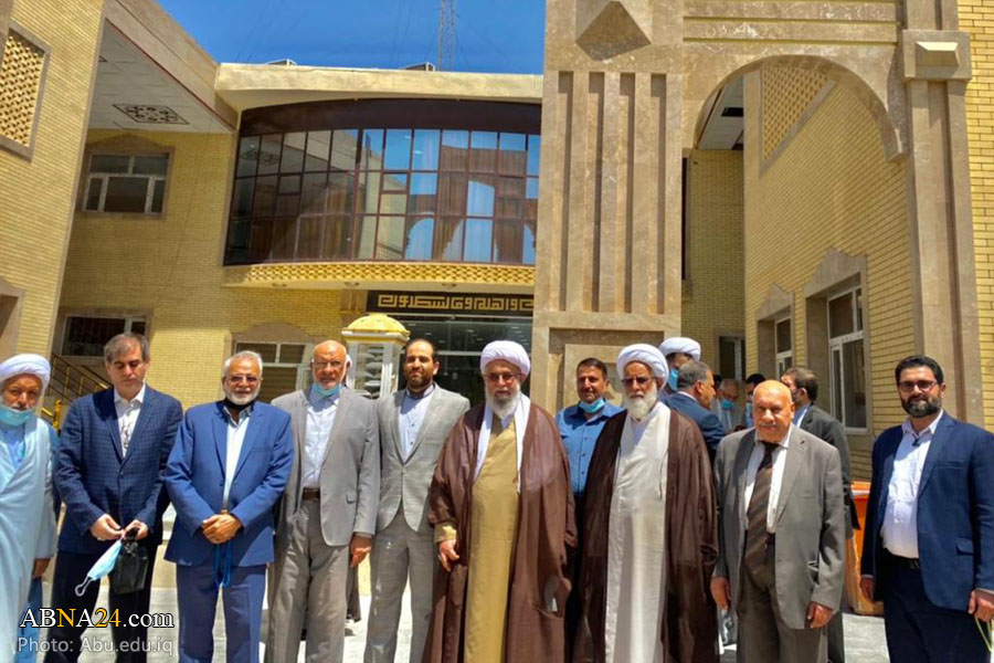 تقرير مصور / أمين عام المجمع العالمي لأهل البيت (ع) يتفقد جامعة أهل البيت (ع) في كربلا المقدسة