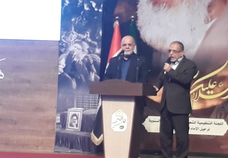 حفل تأبيني كبير في بغداد بذكرى رحيل الامام الخميني "قدس"+(صور)