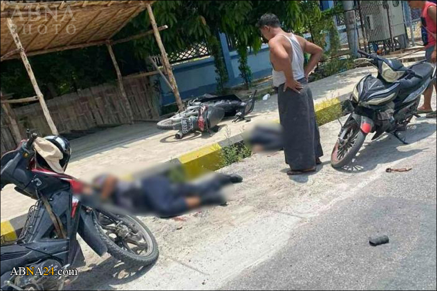  ပုသိမ္ႀကီး ၿမိဳ႕နယ္ ရန္ကင္း ေတာင္ေျခ အနီးတြင္ ဆိုင္ကယ္ စီးနင္း လာသည့္ ရဲတပ္ဖြဲ႕ဝင္ ႏွစ္ဦး ေသနတ္ျဖင့္ ပစ္ခတ္ ခံရ