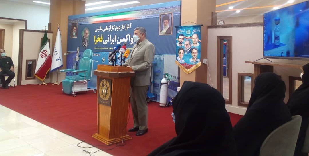 ایران کا فخرا ویکسین غیر معمول اور شاندار کام ہے: ایرانی وزیر صحت