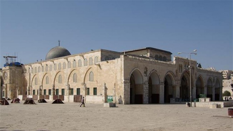 مسجد الاقصیٰ کے تاریخی دروازے باب المغاربہ کا نام تبدیل کرنے کی صہیونی سازش