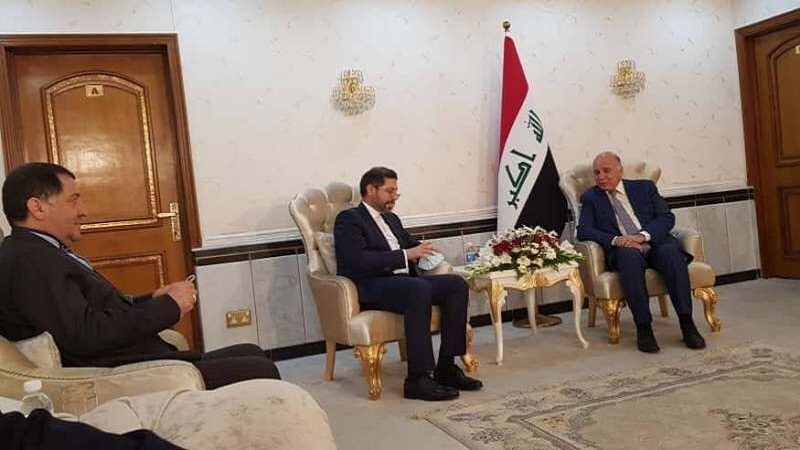 Hatibzade Irak dışişleri bakanı ile görüştü
