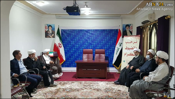 Photos: Ayatollah Ramazani meets Cultural attaché of Islamic Republic of Iran in Iraq