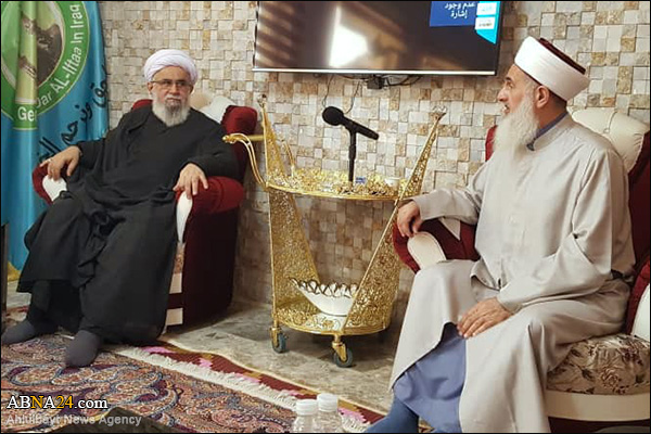 تقرير مصور / ألتقى أمين عام المجمع العالمي لأهل البيت (ع) بمفتى جمهورية العراق 