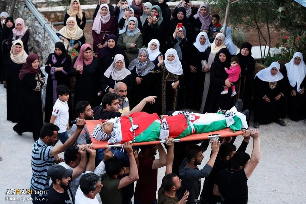 In Pictures: Funeral procession of Palestinian child martyred by Israeli occupation forces in West Bank