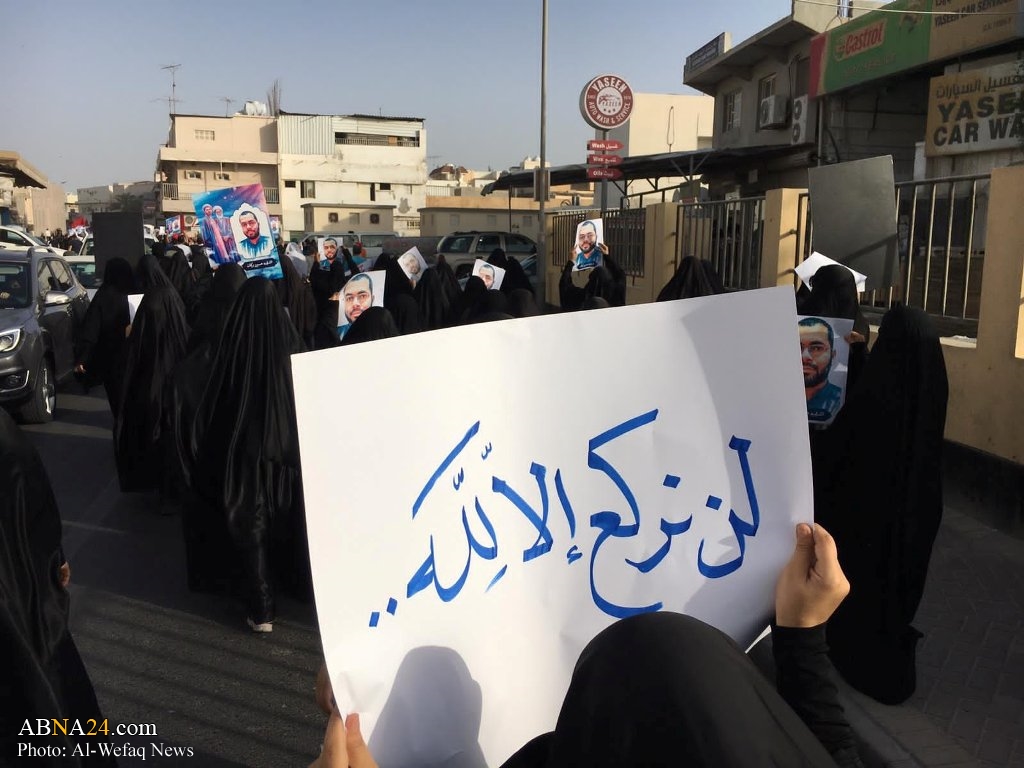 Photos: Hundreds of outraged Bahrainis commemorate ‘martyred prisoner Barakat’ 