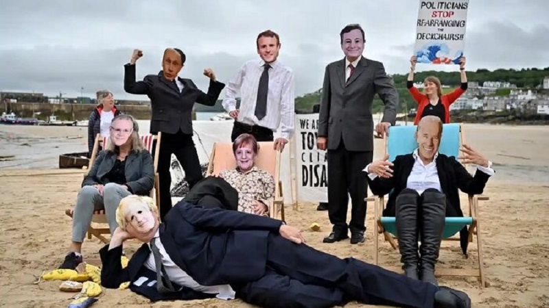 Саммит G7 в Великобритании открылся на фоне протестов