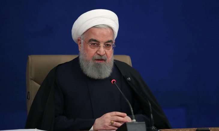 الرئيس روحاني: ان القوات المسلحة الايرانية داعمة وحافظة لسلام دول المنطقة 