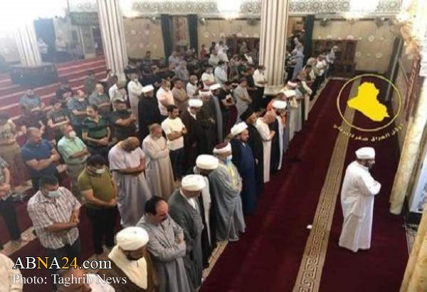 Shia, Sunni Muslims community hold unity prayer in Baghdad, Iraq