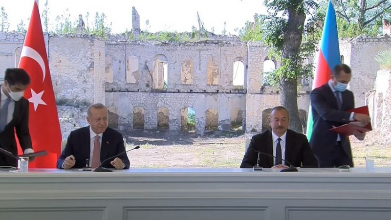 Şuşada prezidentlərin görüşü keçirilib