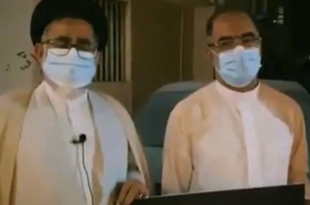 العلامة السيد مجيد المشعل يتفقد عائلات المعتقلين ويطالب بإطلاق سراحهم