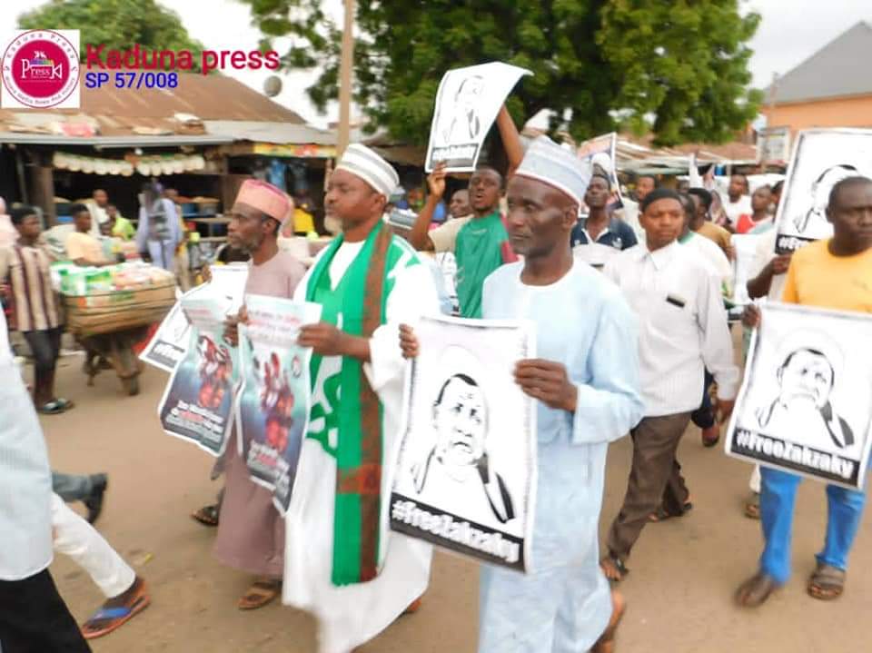 Photos : Manifestation de masse « Libérez Zakzaky » à Kaduna, au Nigeria, le 16 juin 2021