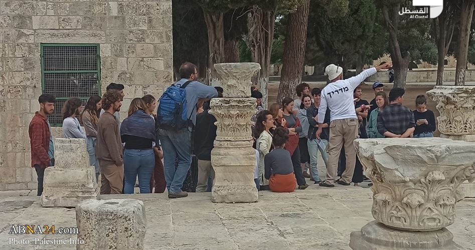 Over 140 extremist Jewish settlers defile Aqsa Masjid in Occupied al-Quds