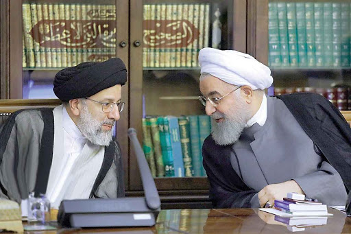 Pres. Rouhani meets President-elect Raeisi