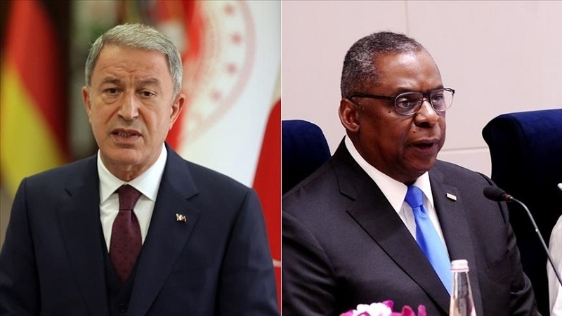 Menhan Turki dan AS Bahas Hubungan Bilateral