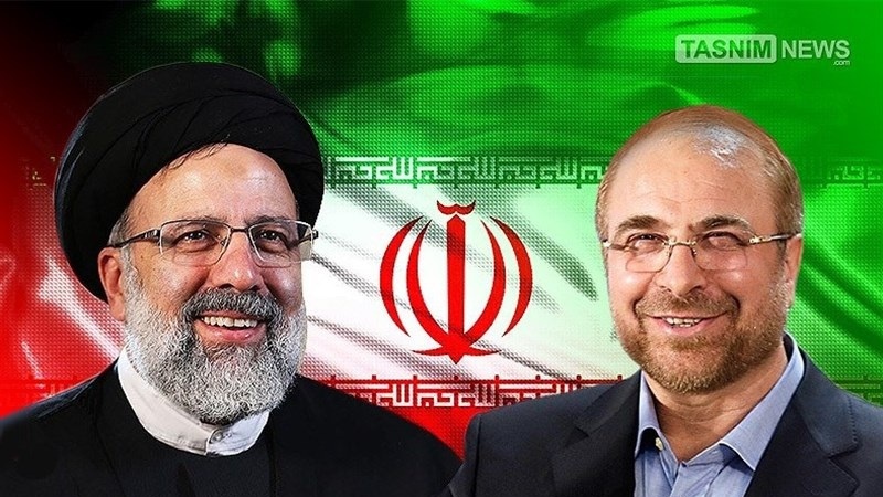 سەرۆکی پەرلەمانی ئێران پیرۆزبایی لە رەییسی کرد