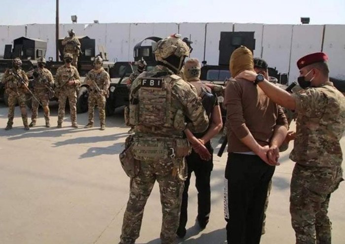 الامن العراقي يلقي القبض على إرهابي في احدى سيطرات الأنبار