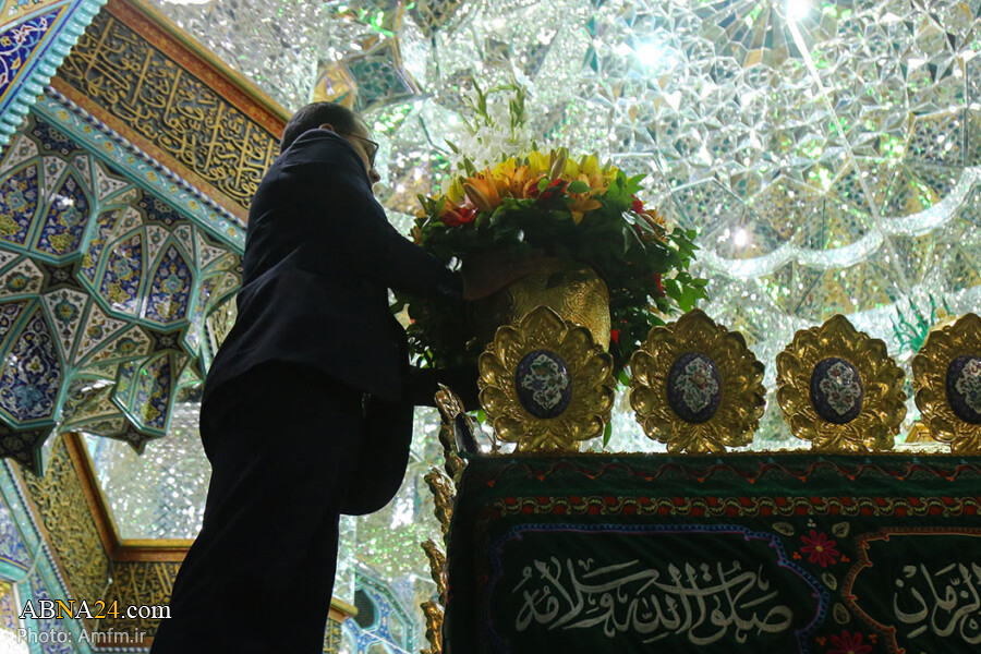 Photos : Composition florale du sanctuaire sacré de Hazrate Masoumeh (SA) à l'occasion de la naissance de l'Imam Reza (AS) Photos : Composition florale du sanctuaire sacré de Hazrate Masoumeh (SA) à l'occasion de la naissance de l'Imam Reza (AS)