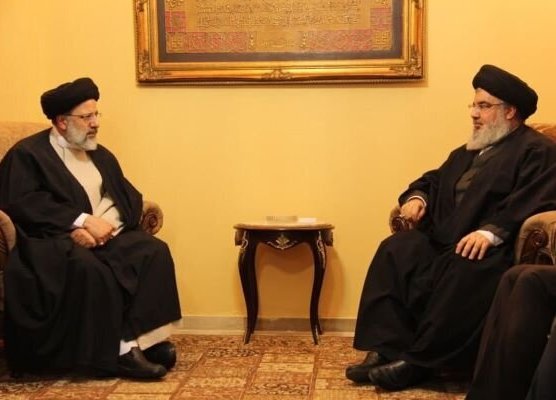 السيد حسن نصر الله يهنئ ابراهيم رئيسي بفوزه بالانتخابات الرئاسية