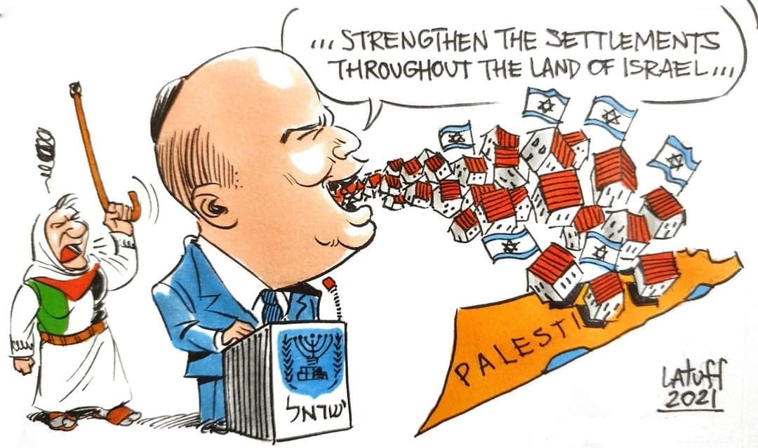 Cartoon: To believe that Netanyahu's departure will change anything in apartheid Israel is naive