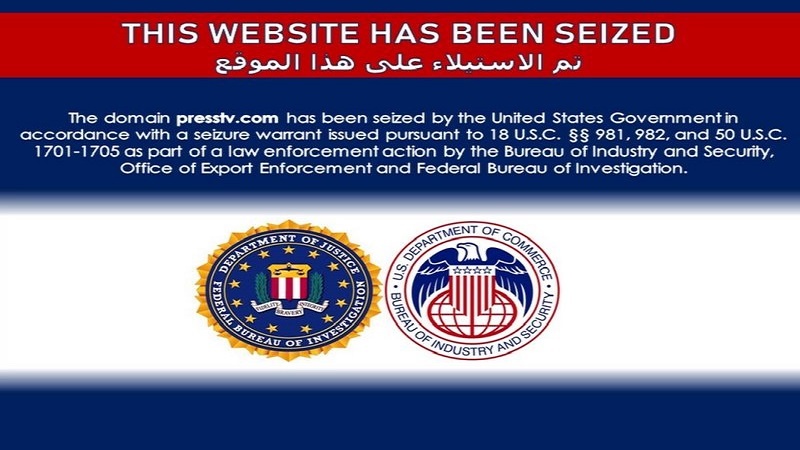 ABD'nin ifade özgürlüğüne saldırısı; Direniş eksenli web siteleri engellendi