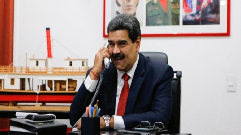 Maduro’nun Reisi ile telefon görüşmesi
